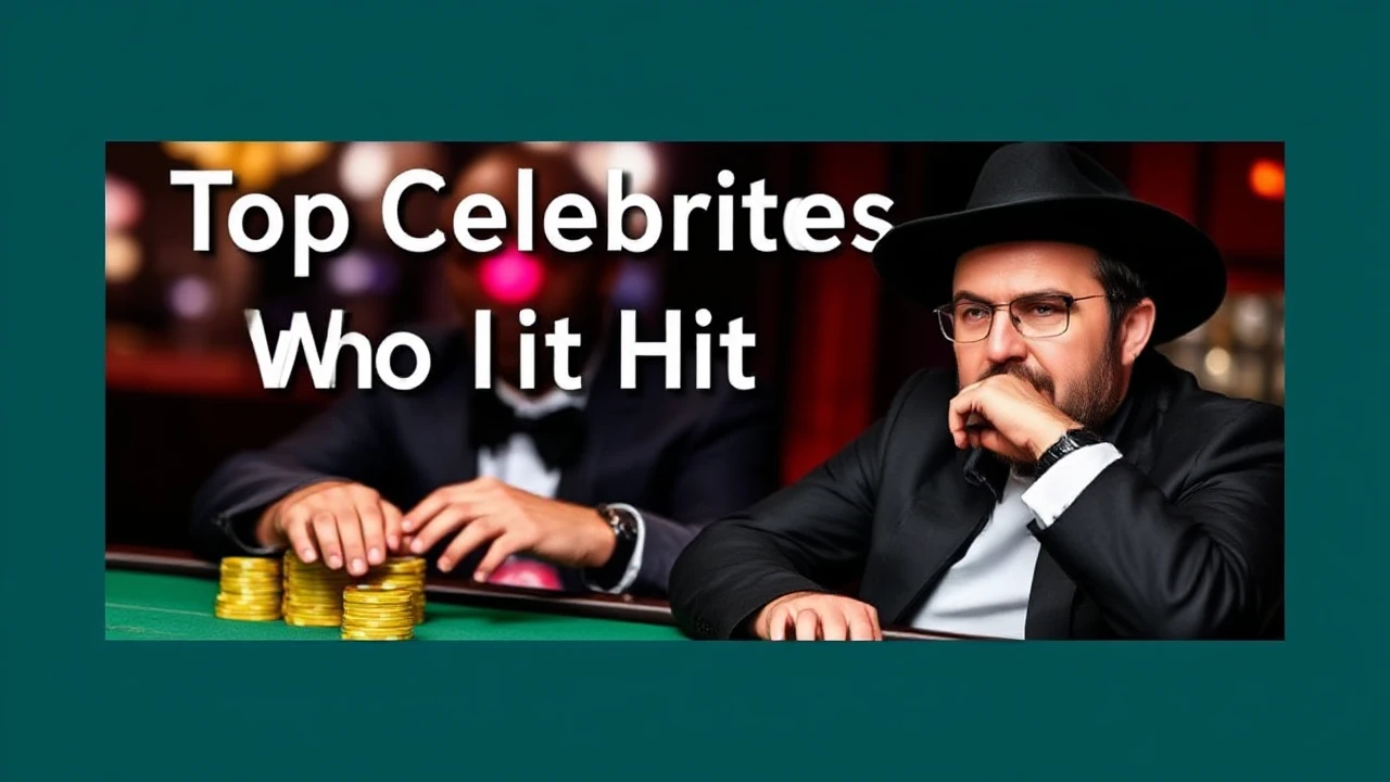 Top Celebrities Who Hit Jackpot at Casinos