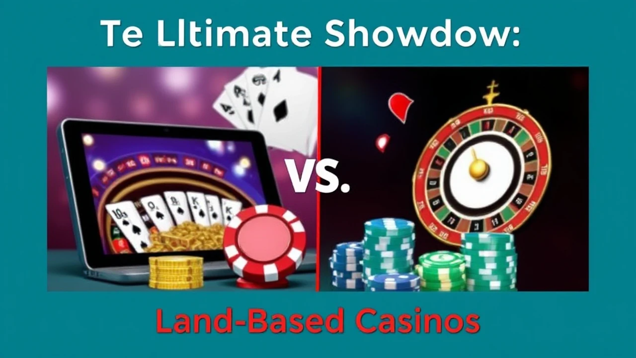 The Ultimate Showdown: Online Casino Games vs. Land-Based Casinos