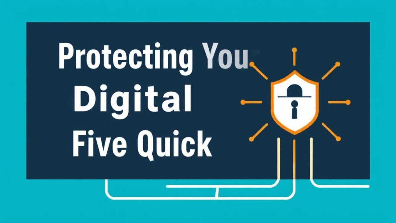 Protecting Your Digital Devices: Five Quick Tips