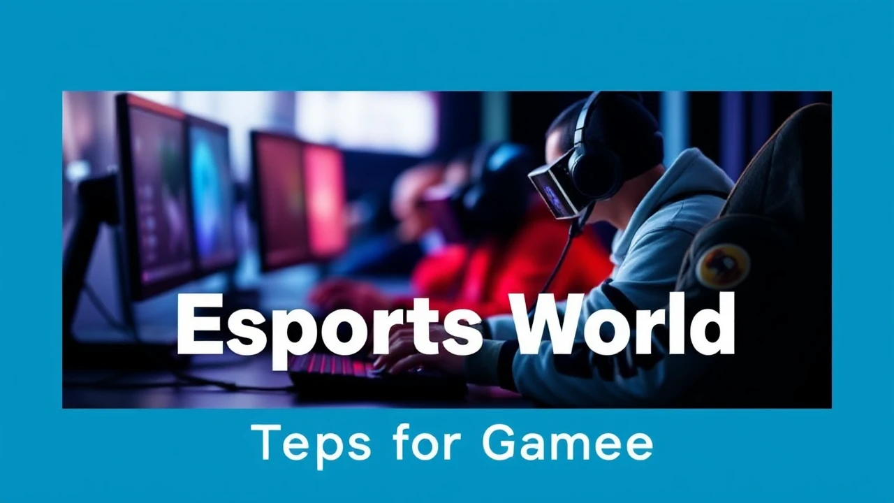 Entering the Esports World: Tips for Gamers