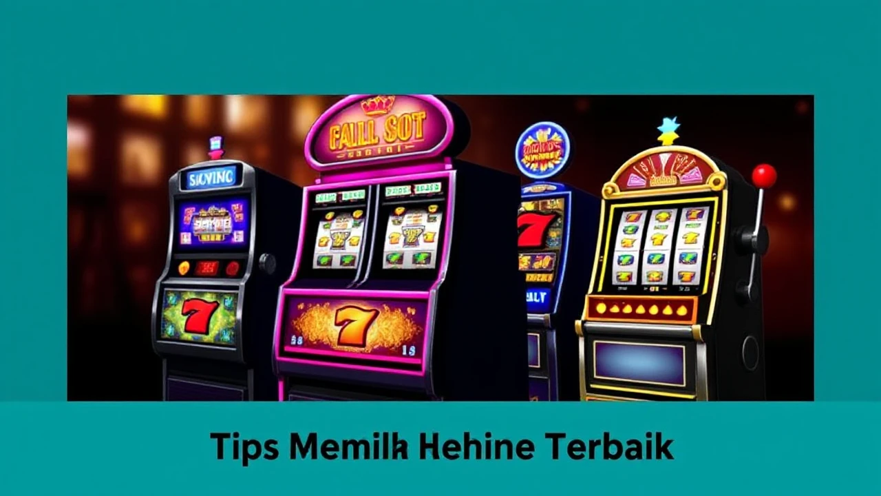 Tips Memilih Slot Machine Terbaik