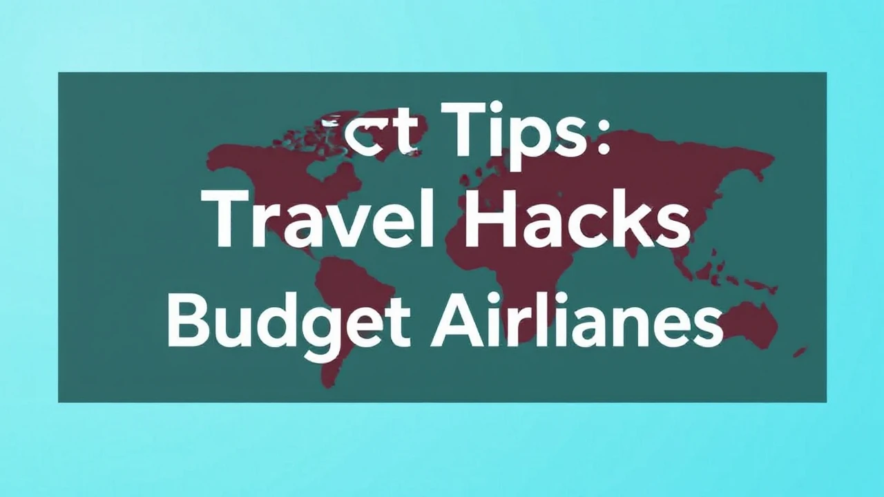 Expert Tips on Travel Hacks: Mastering Budget Airfare