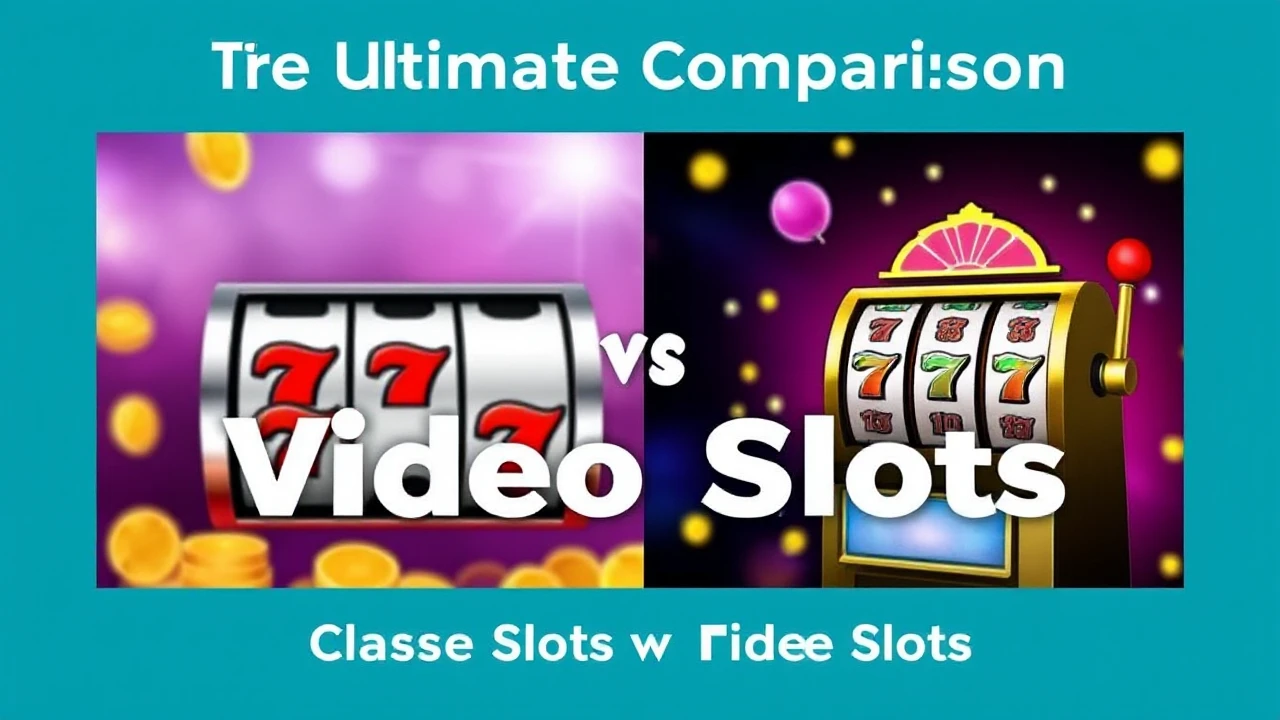 The Ultimate Comparison: Classic Slots Versus Video Slots