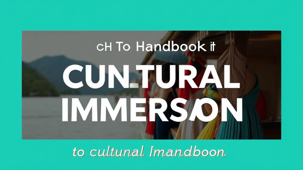 Your Go-To Handbook to Cultural Immersion: Embracing Local Traditions While Traveling