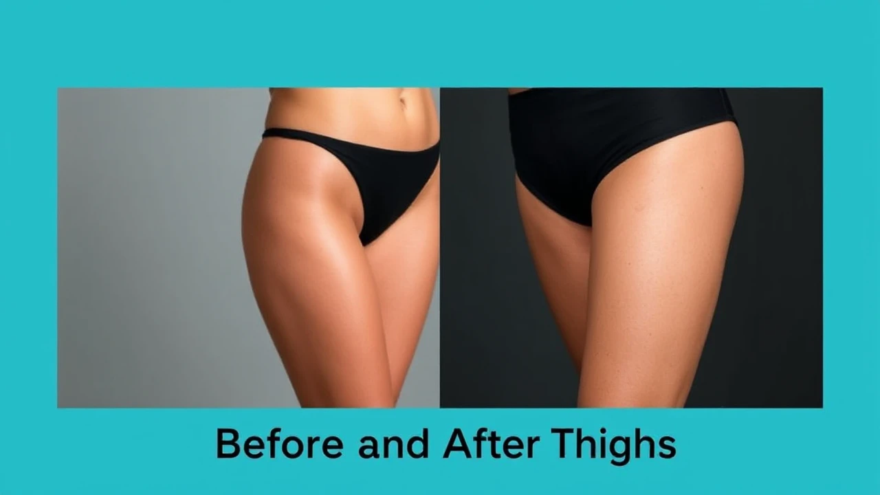 Emsculpt Before and After Thighs: Transforming Muscle Tone and Shape