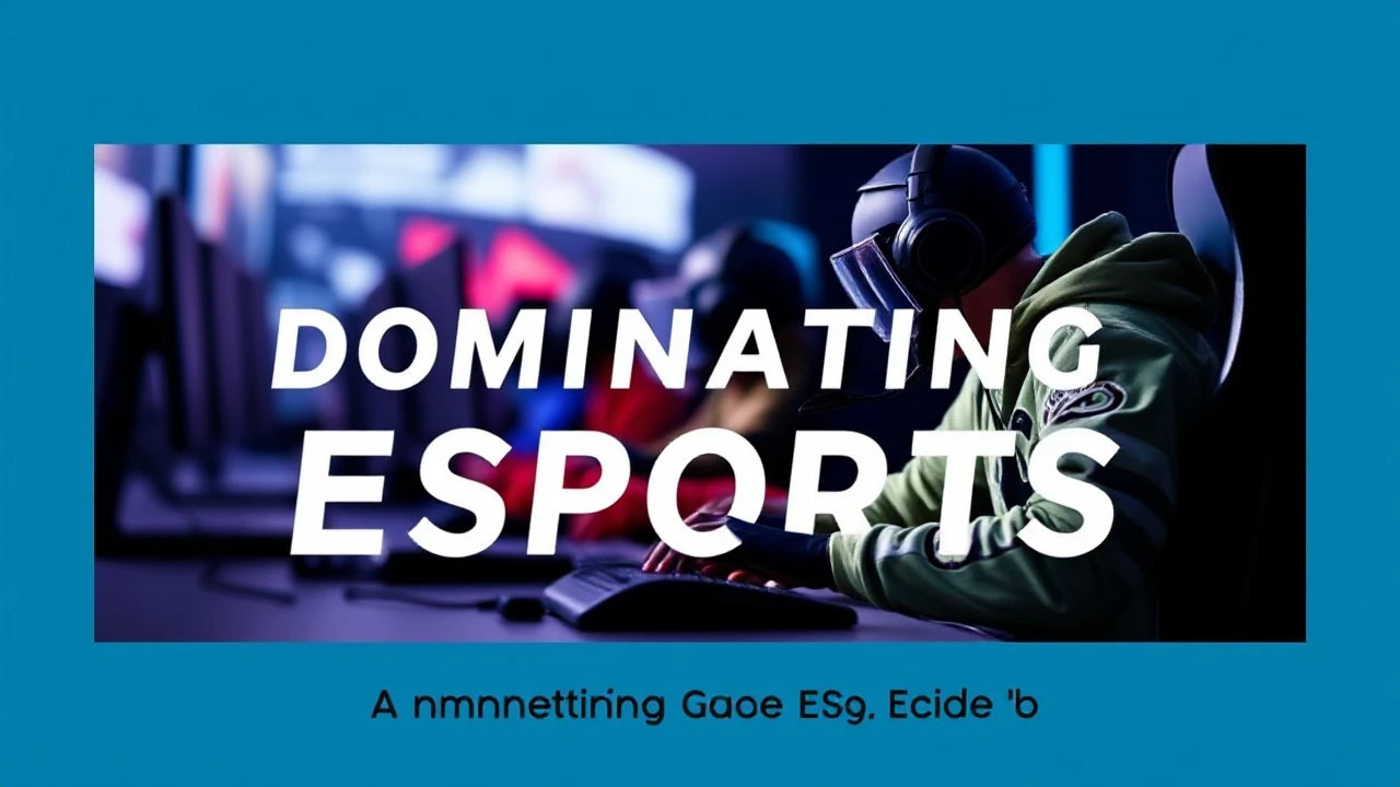 Dominating Esports: An Amateur's Guide to Competitive Gaming