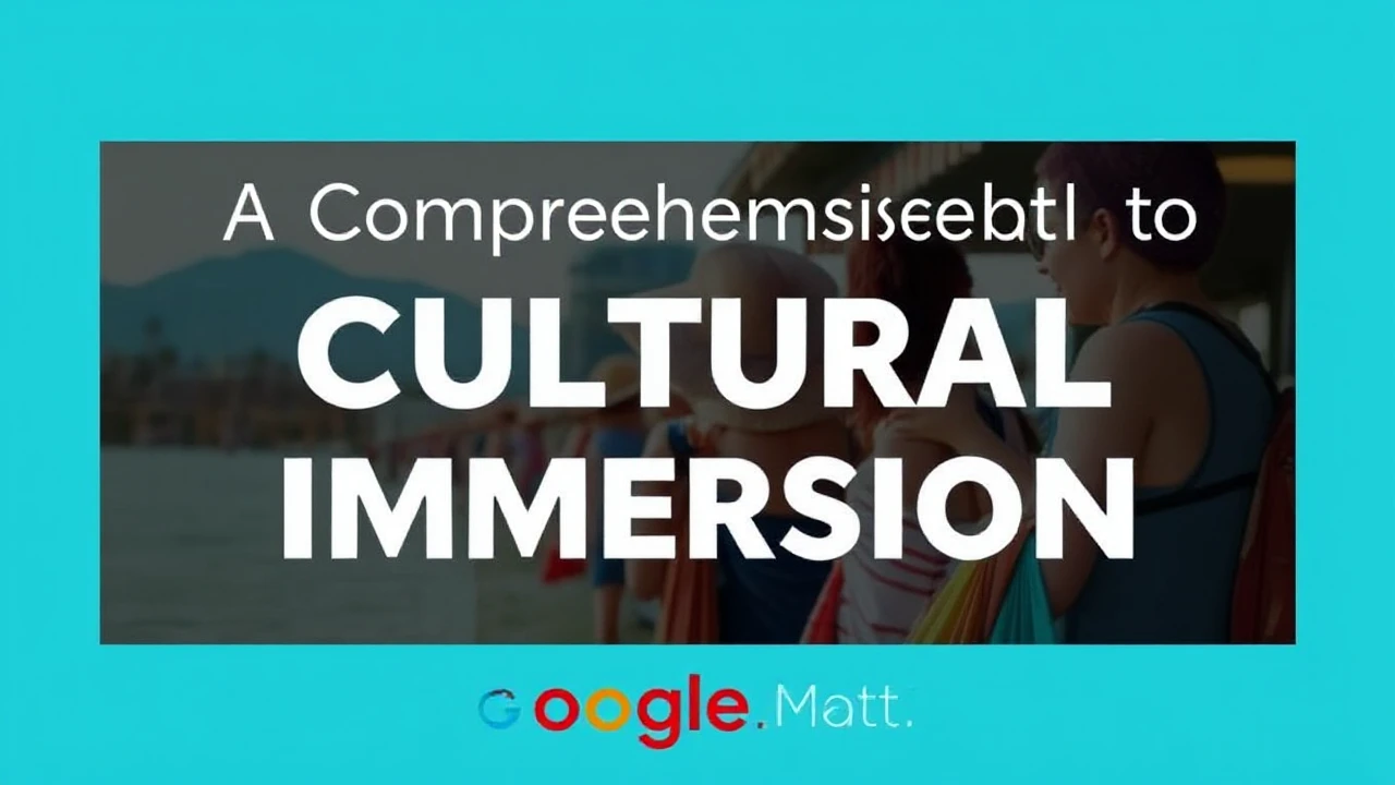 A Comprehensive Manual to Cultural Immersion: Embracing Local Traditions While Traveling