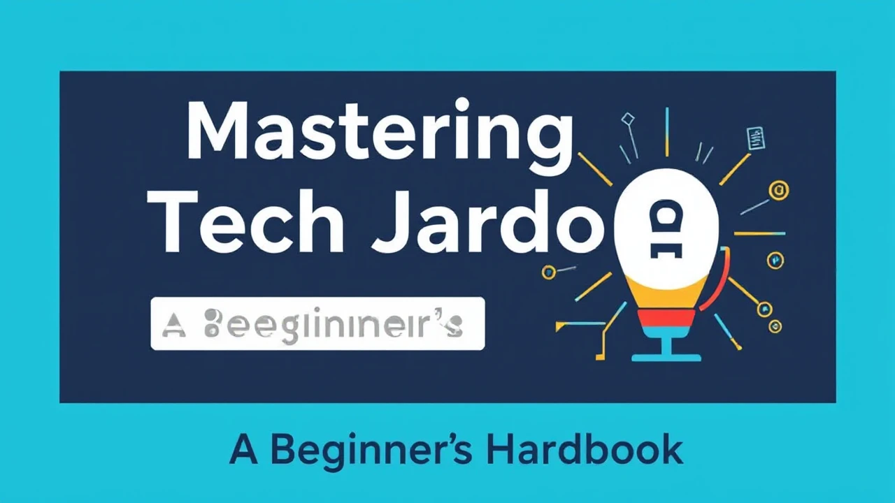 Mastering Tech Jargon: A Beginner's Handbook