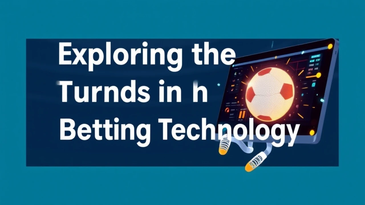 Exploring the Current Trends in Betting Technology