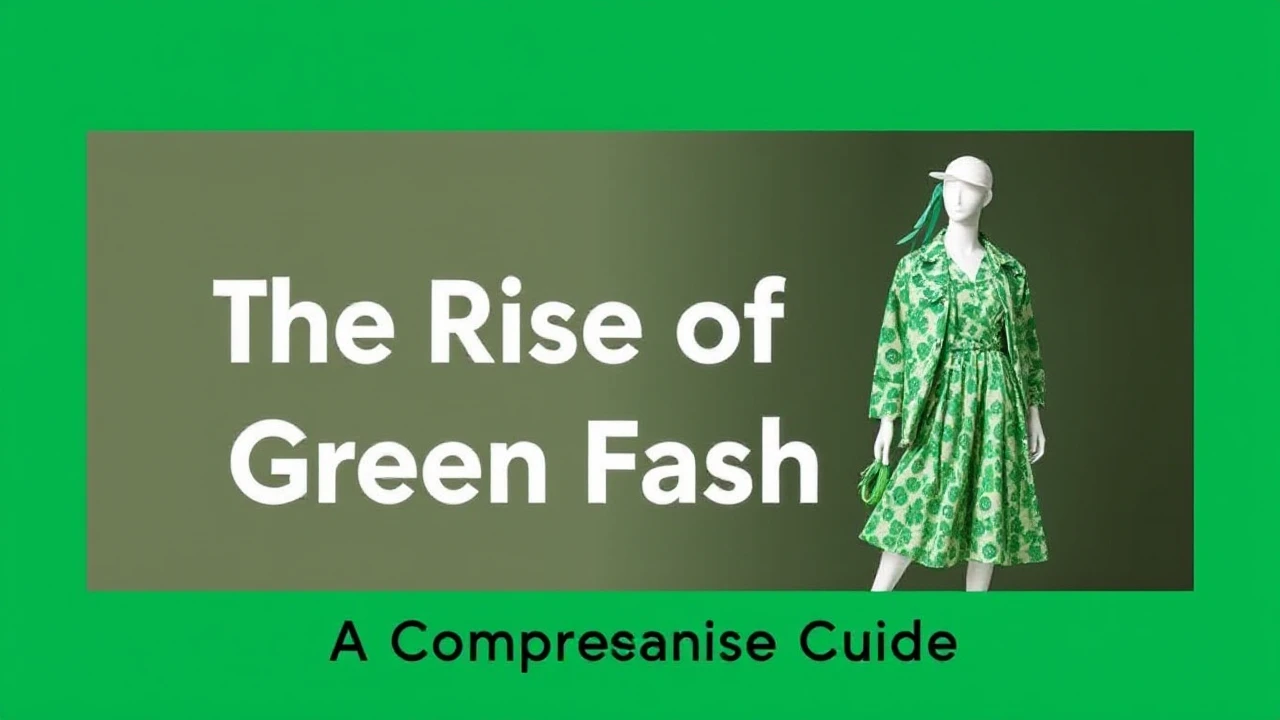 The Rise of Green Fashion: A Comprehensive Guide