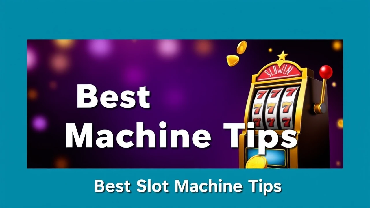 Increase Your Chances: Best Slot Machine Tips