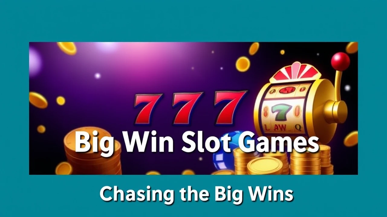 The Appeal of Big Win Slot Games: Chasing the Big Wins