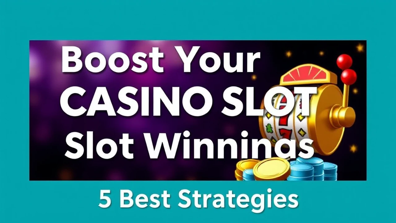 Boost Your Casino Slot Winnings: 5 Best Strategies