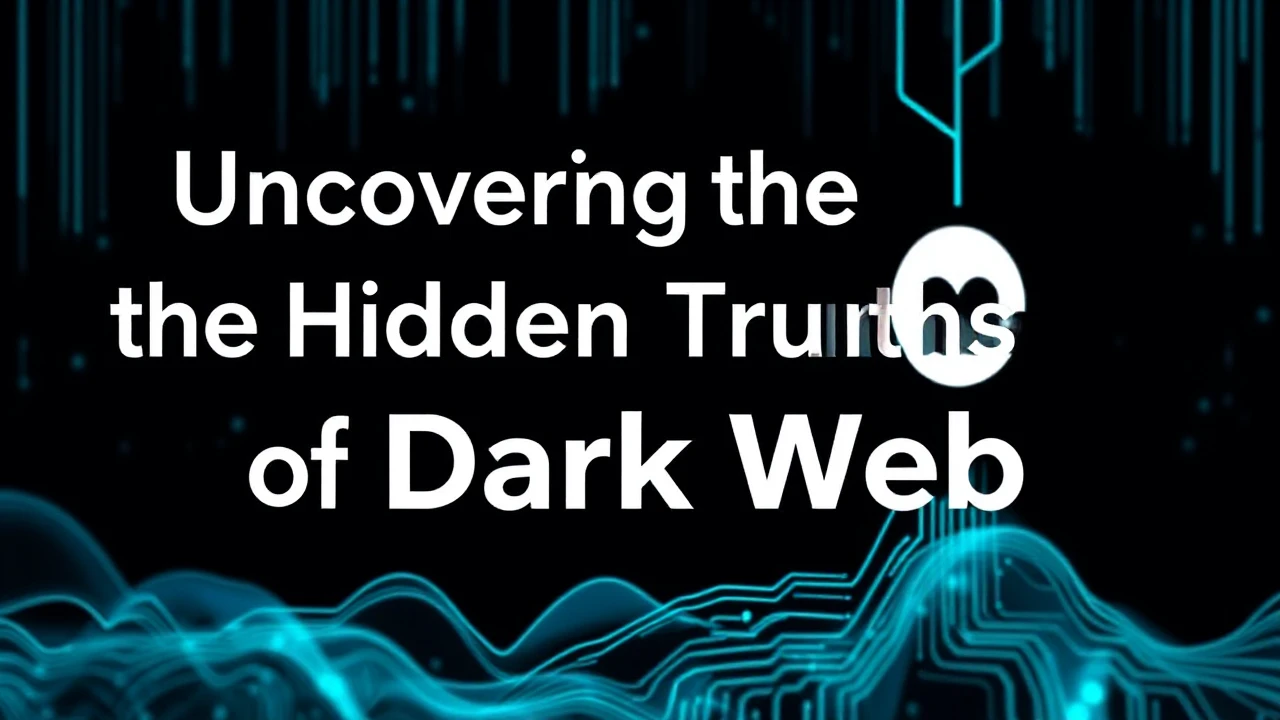 Uncovering the Hidden Truths of the Dark Web