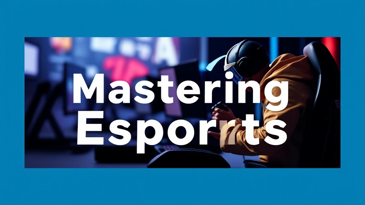 Mastering Esports: A Beginner's Guide to Conquering the Game