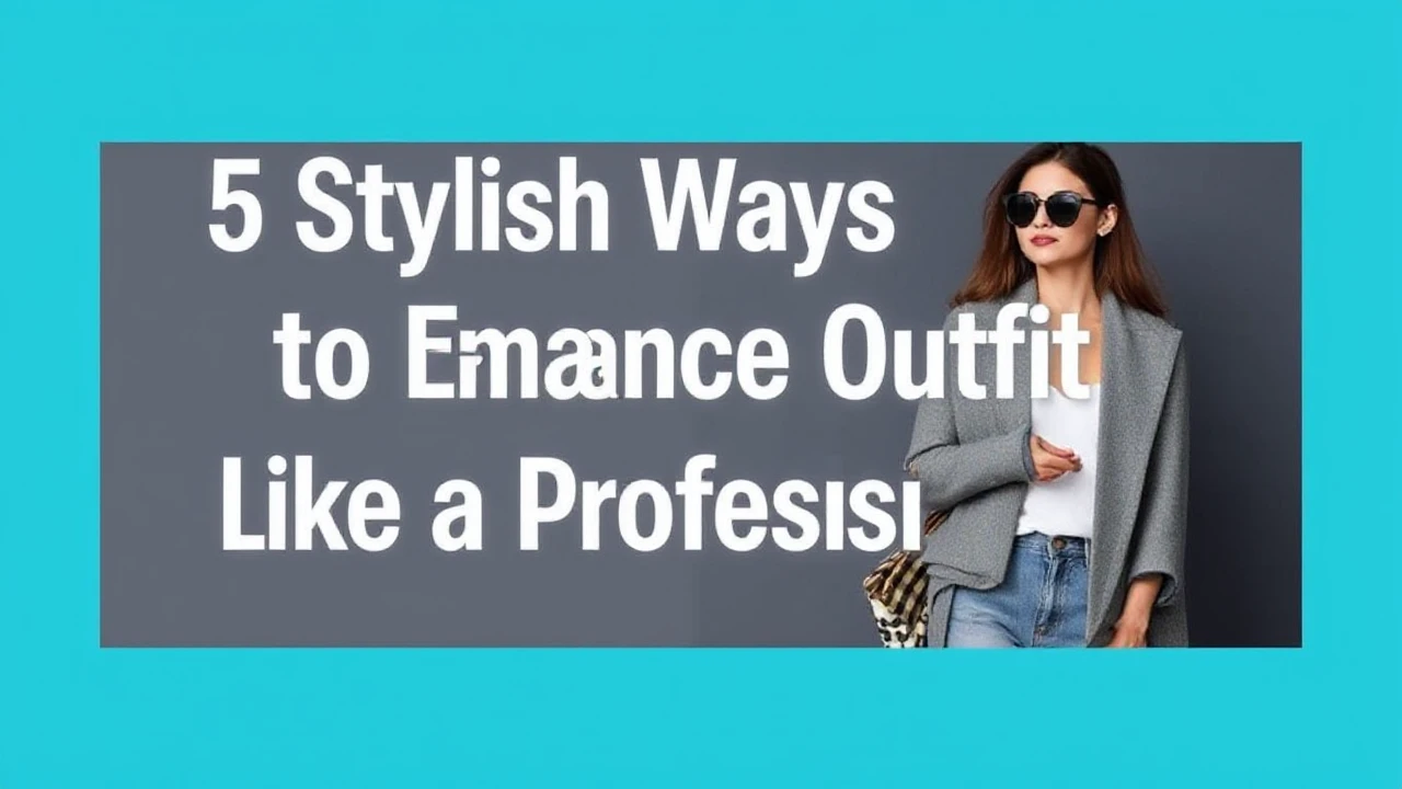5 Stylish Ways to Enhance Your Outfit Like a Professional