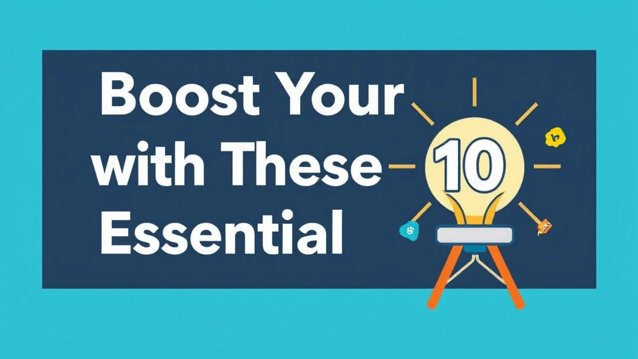 Boost Your Business with These 10 Essential Tools