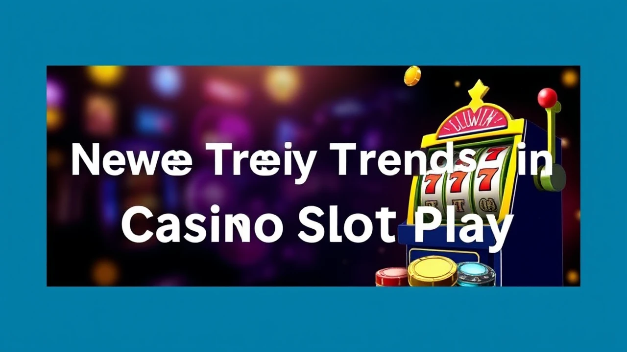 Discovering the Newest Trends in Casino Slot Play