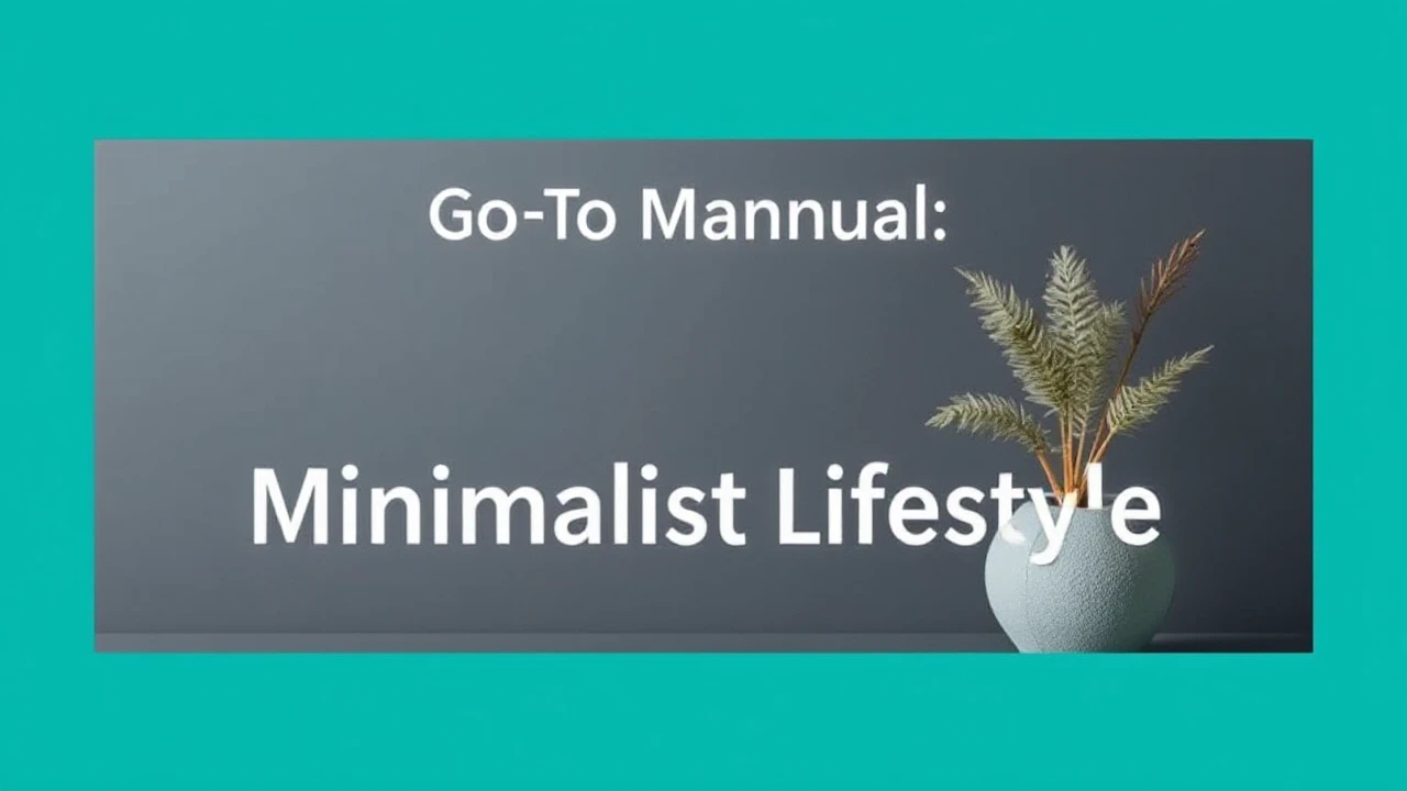Your Go-To Manual of Achieving a Minimalist Lifestyle