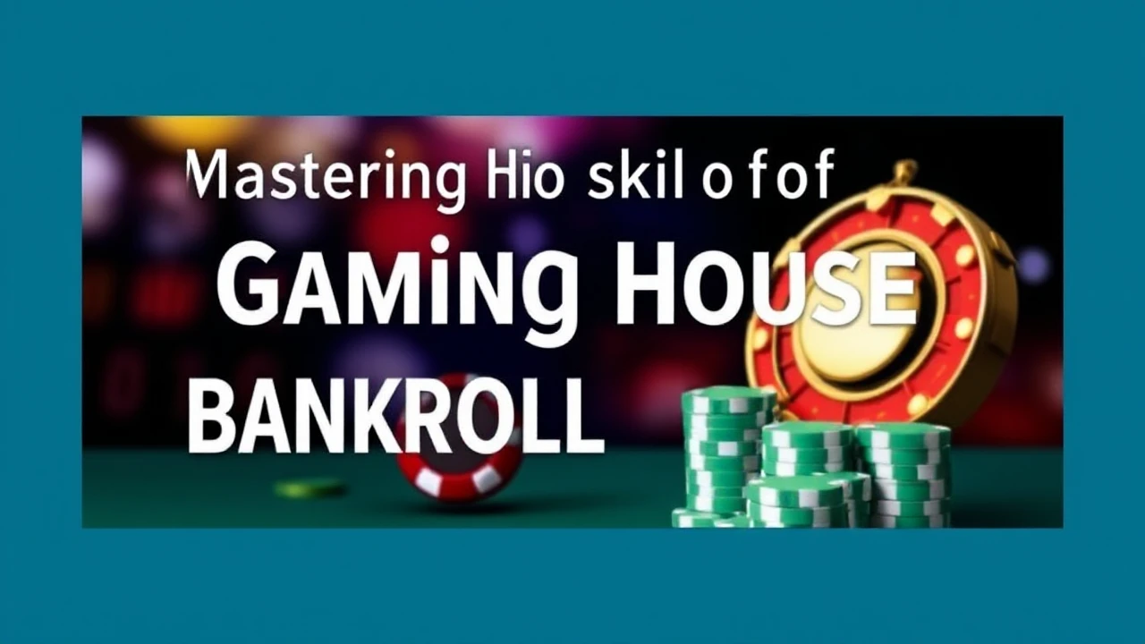 Mastering the Skill of Gaming House Bankroll Handling: Essential Tips