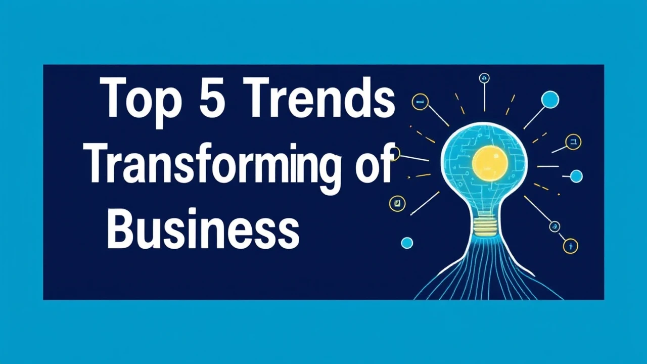 Investigating the Top 5 Trends Transforming the Future of Business Innovation