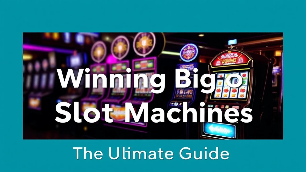 The Ultimate Guide to Winning Big on Slot Machines