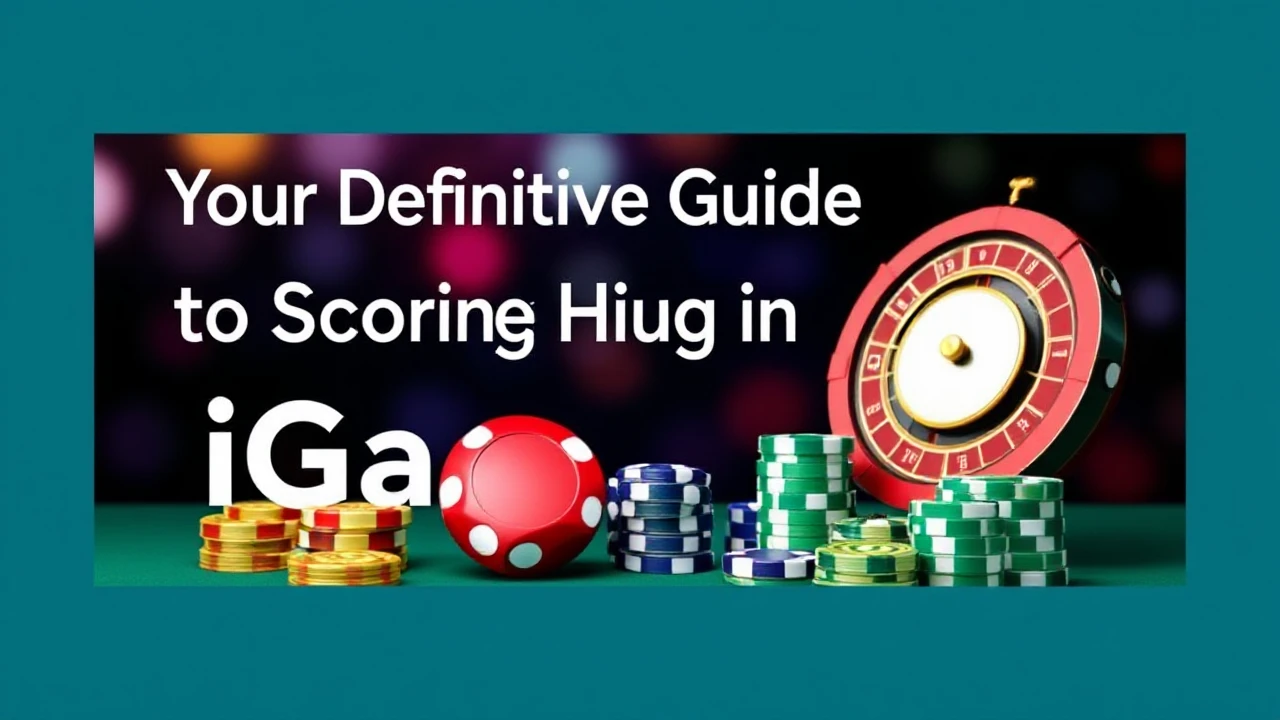Your Definitive Guide to Scoring Huge in iGaming