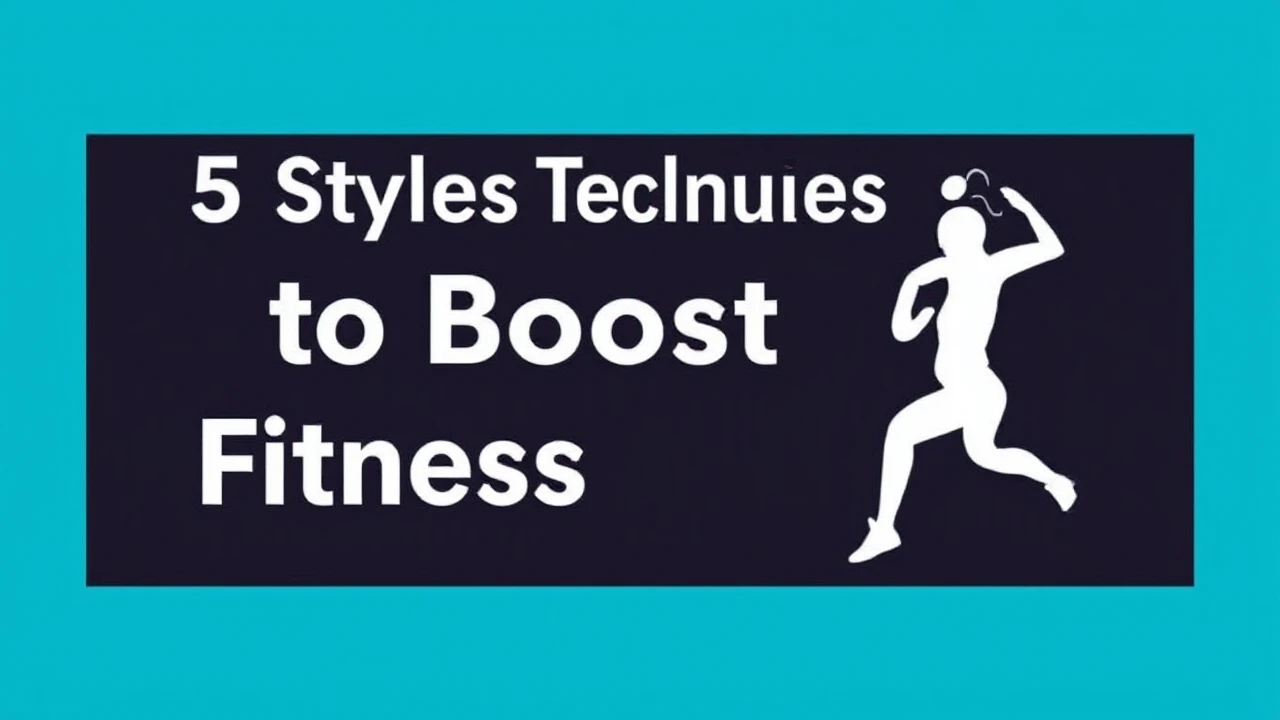 5 Stylish Techniques to Boost Your Fitness Lifestyle