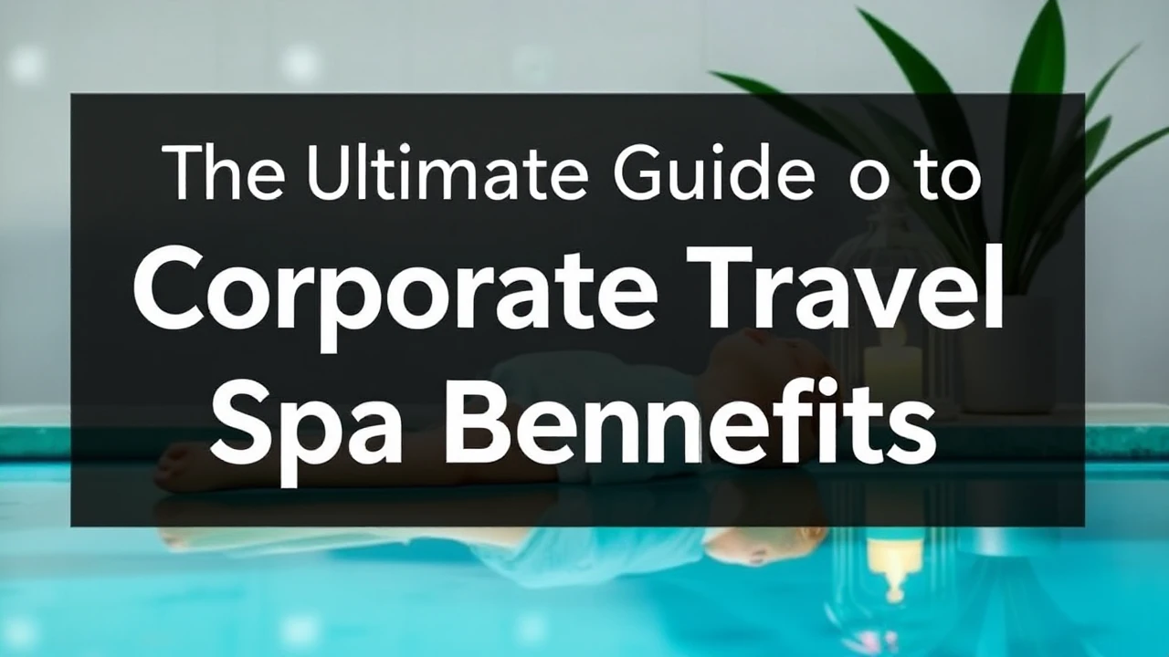 The Ultimate Guide to Corporate Travel Spa Benefits