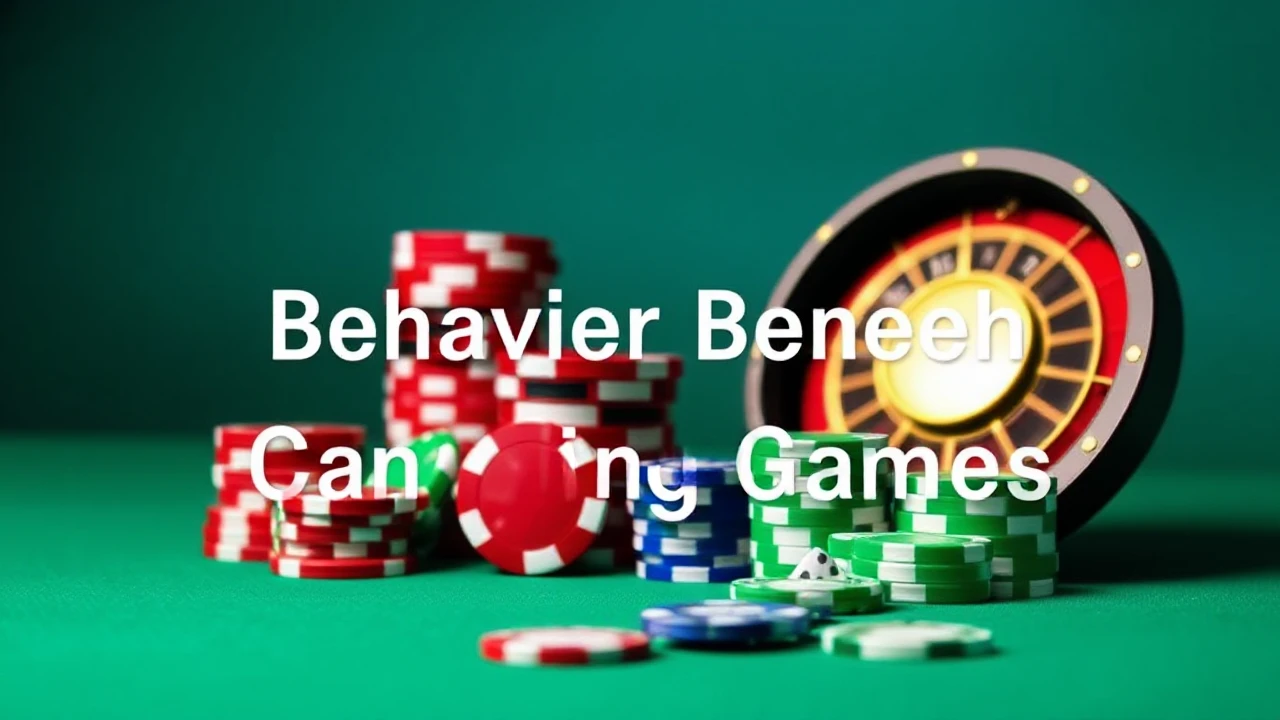 Revealing the Behavior Beneath Gambling Games