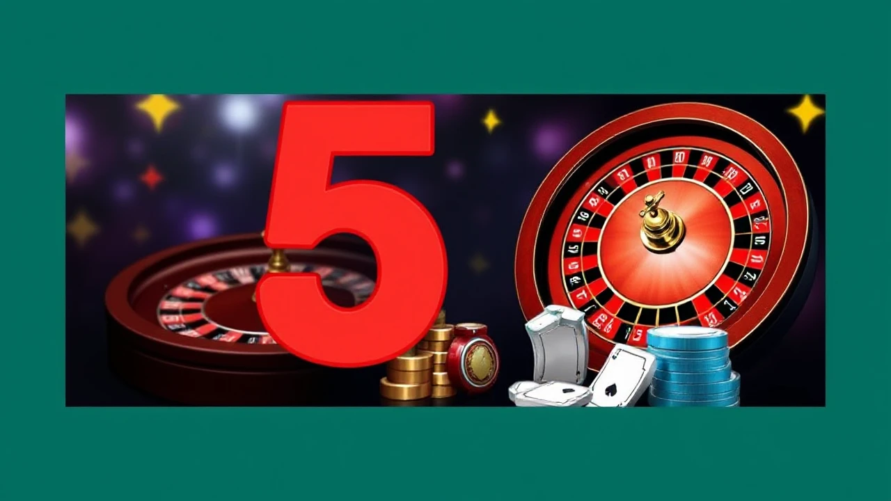 Top 5 Online Casino Games to Spice Up Your Gaming Experience
