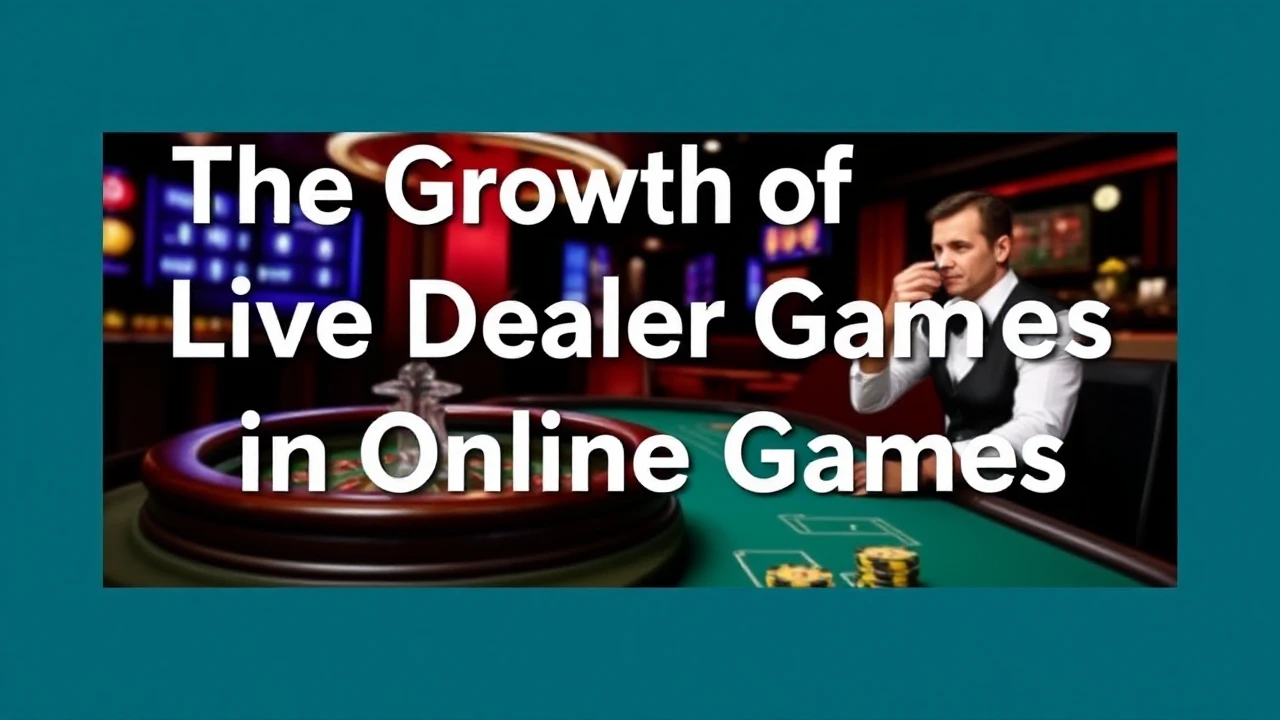 The Growth of Live Dealer Games in Online Casinos
