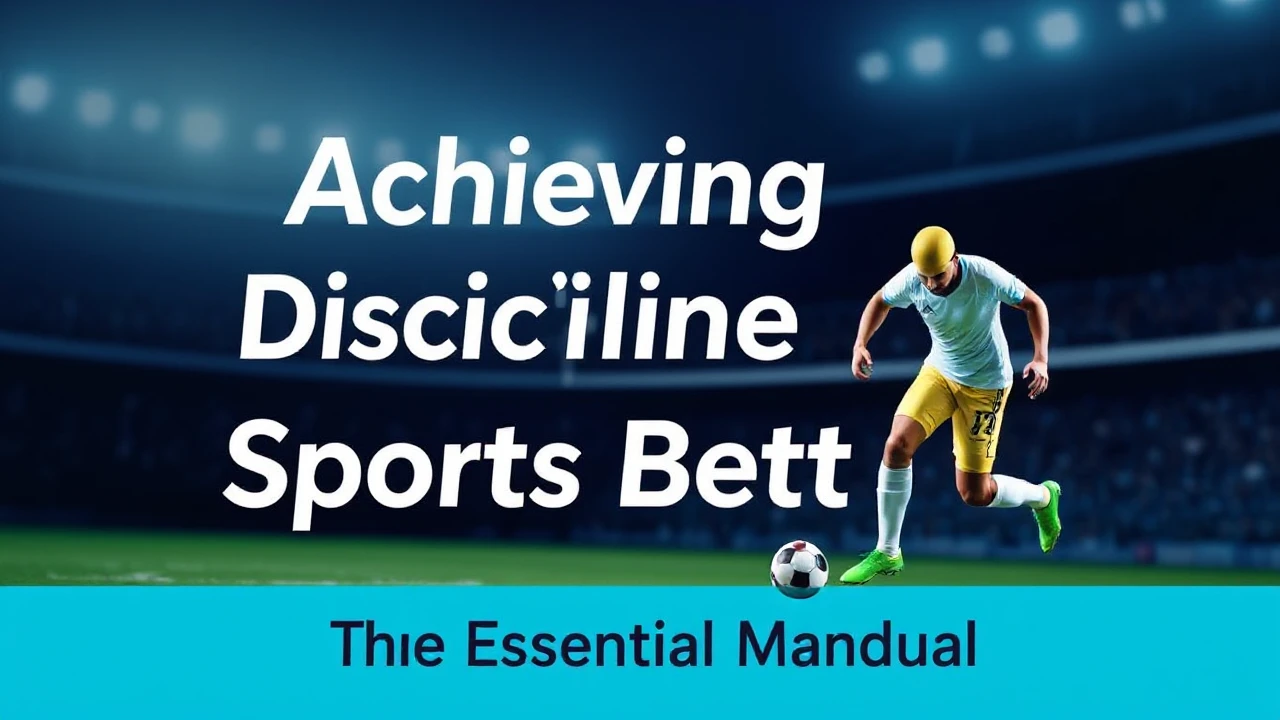 Achieving Discipline in Sports Betting: The Essential Manual