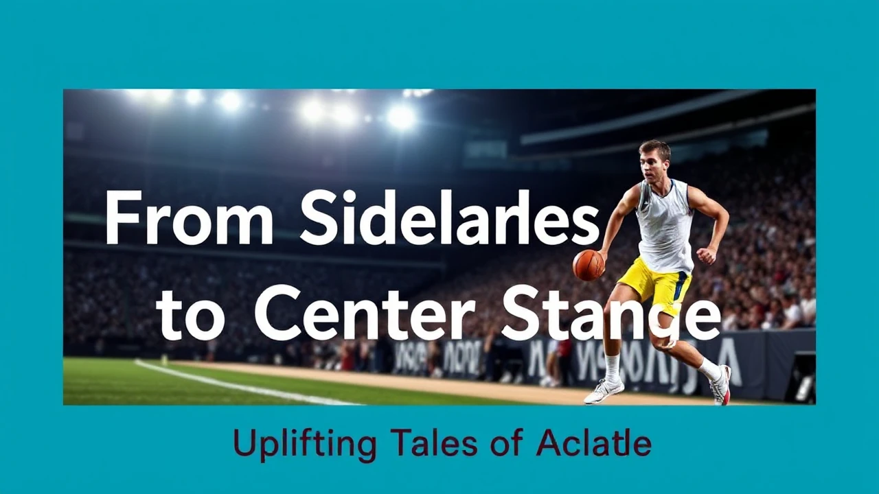 From Sidelines to Center Stage: Uplifting Tales of Athletes