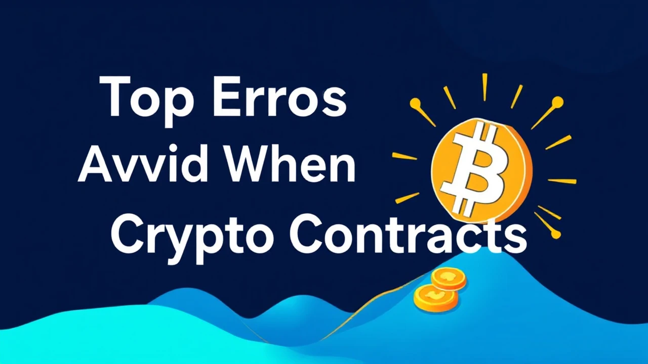 Top Errors to Avoid When Engaging in Crypto Contracts