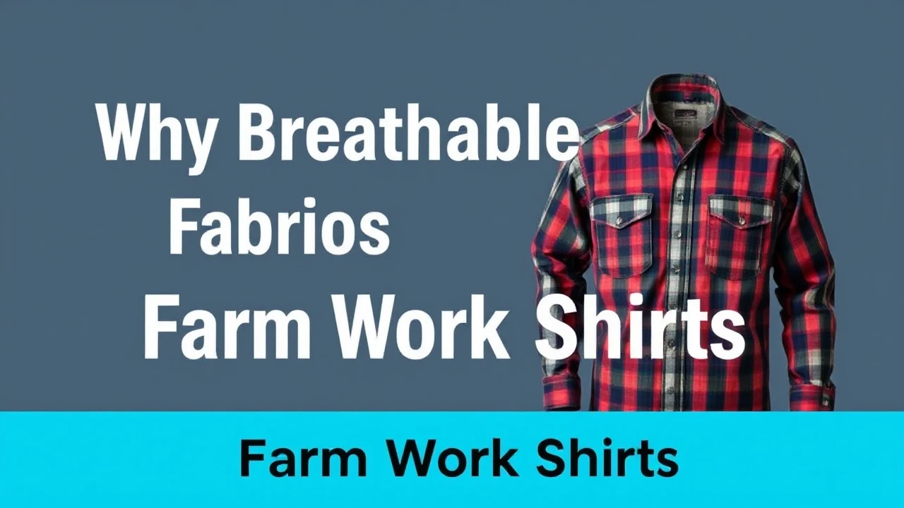 Why Breathable Fabrics in Farm Work Shirts