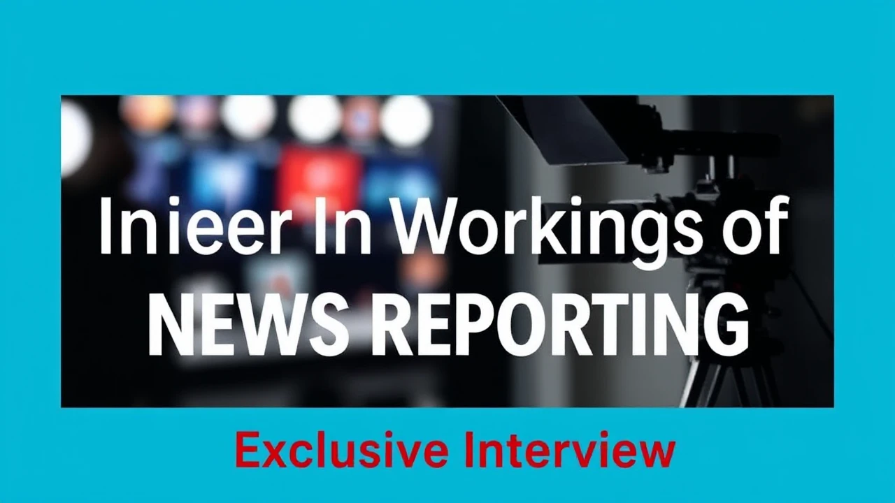 Exclusive Interview: Revealing the Inner Workings of News Reporting