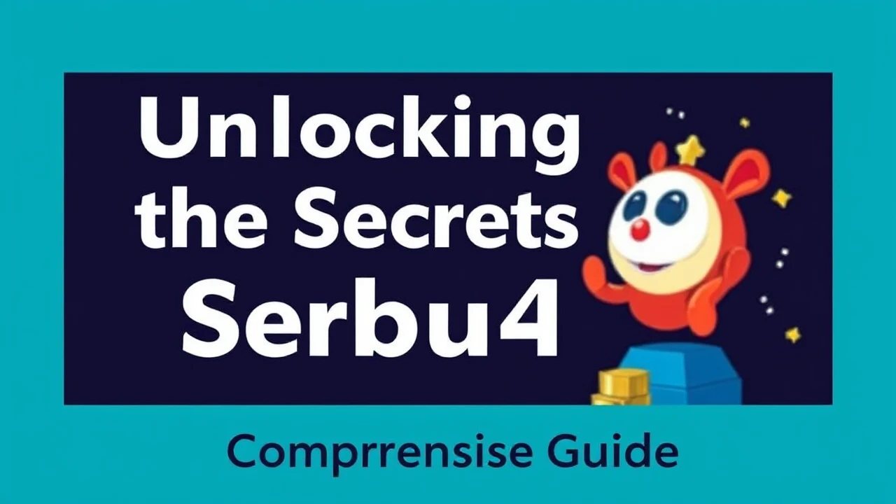 Unlocking the Secrets of Serbu4d: A Comprehensive Guide