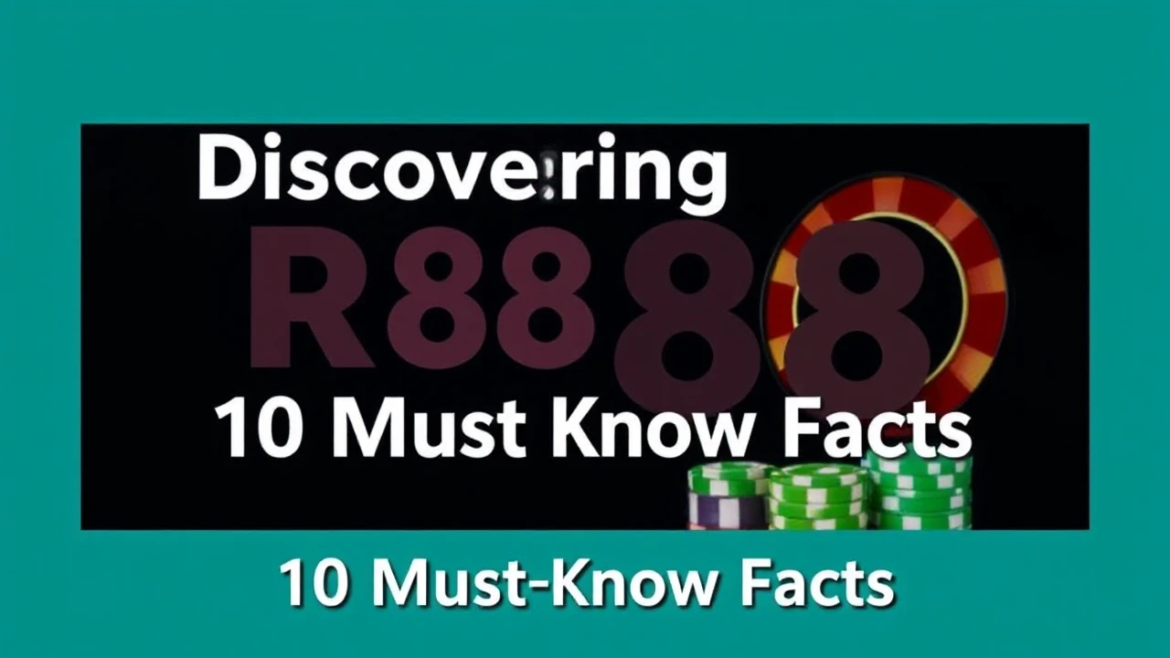 Discovering RR88: 10 Must-Know Facts