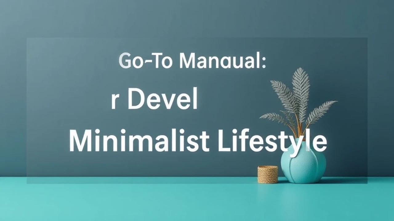 Your Go-To Manual of Developing a Minimalist Lifestyle