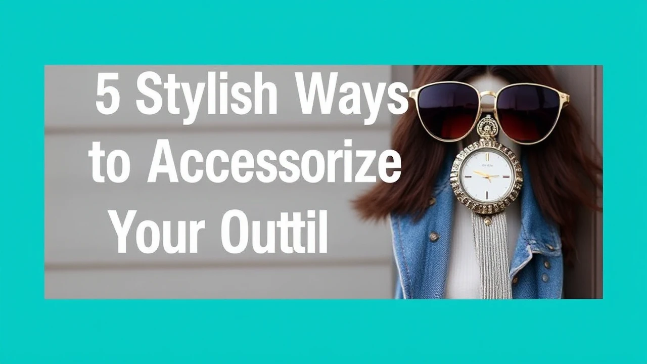 5 Stylish Ways to Accessorize Your Outfit Effortlessly