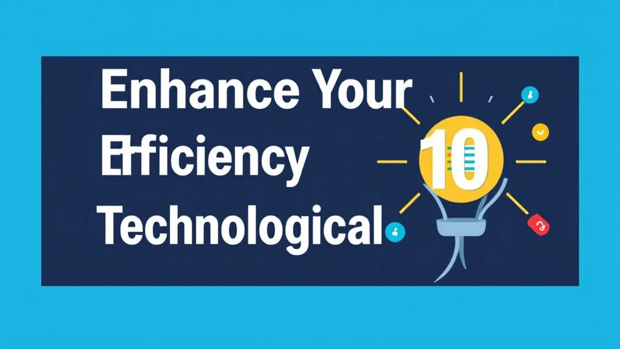 Enhance Your Efficiency with These 10 Technological Hacks