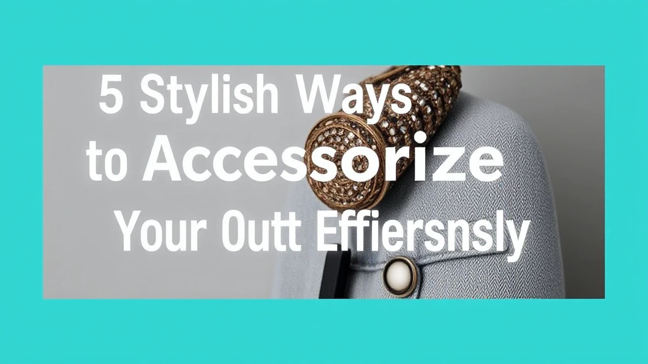 5 Stylish Ways to Accessorize Your Outfit Effortlessly