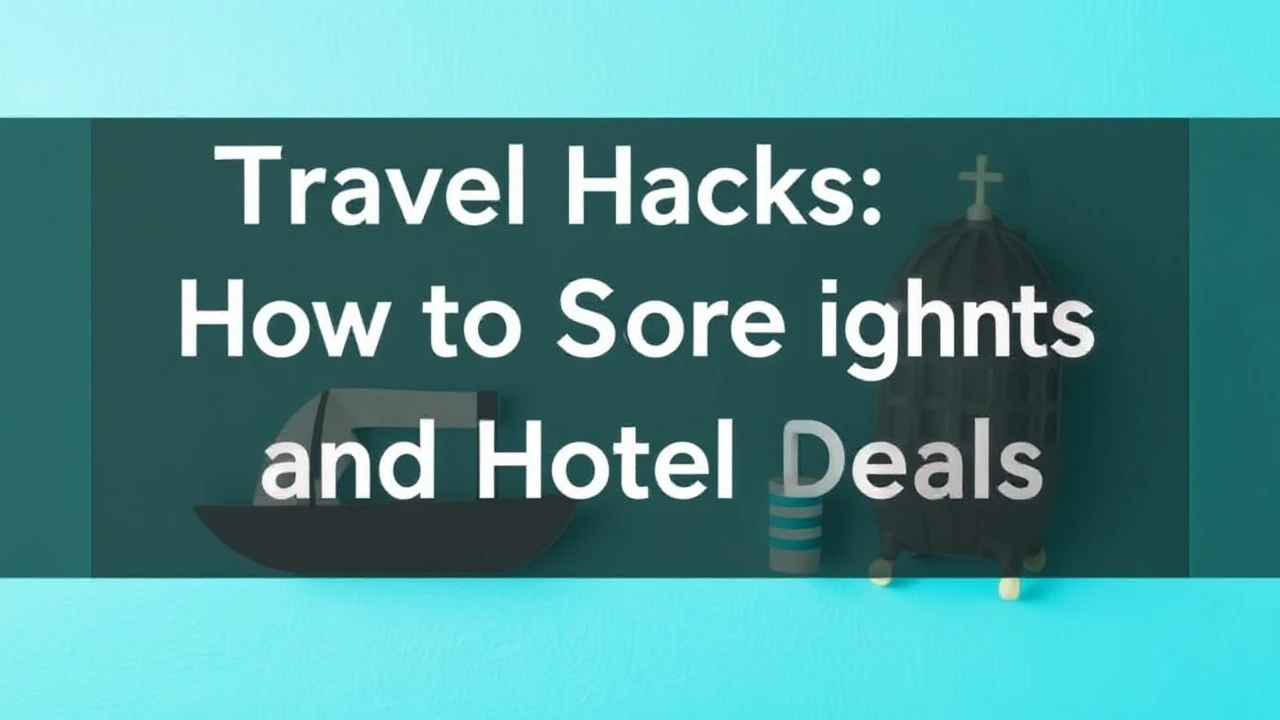 Travel Hacks: How to Score Cheap Flights and Hotel Deals