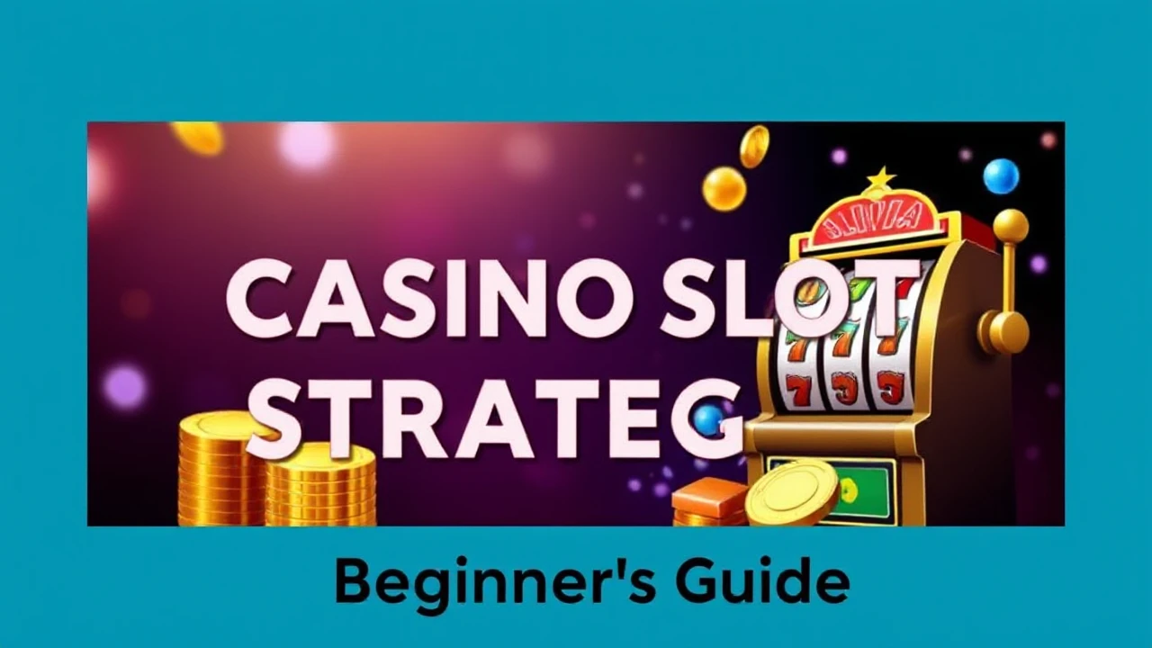 Mastering the Art of Casino Slot Strategy: A Beginner's Guide