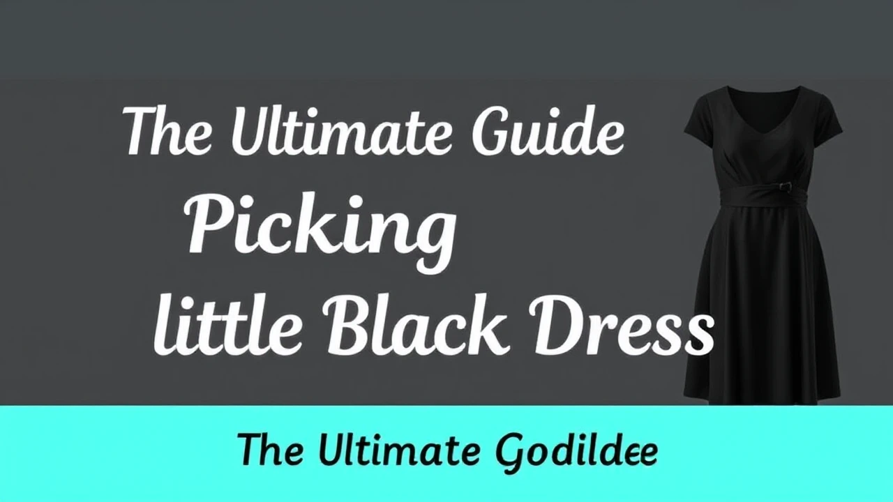 The Ultimate Guide of Picking the Ultimate Little Black Dress
