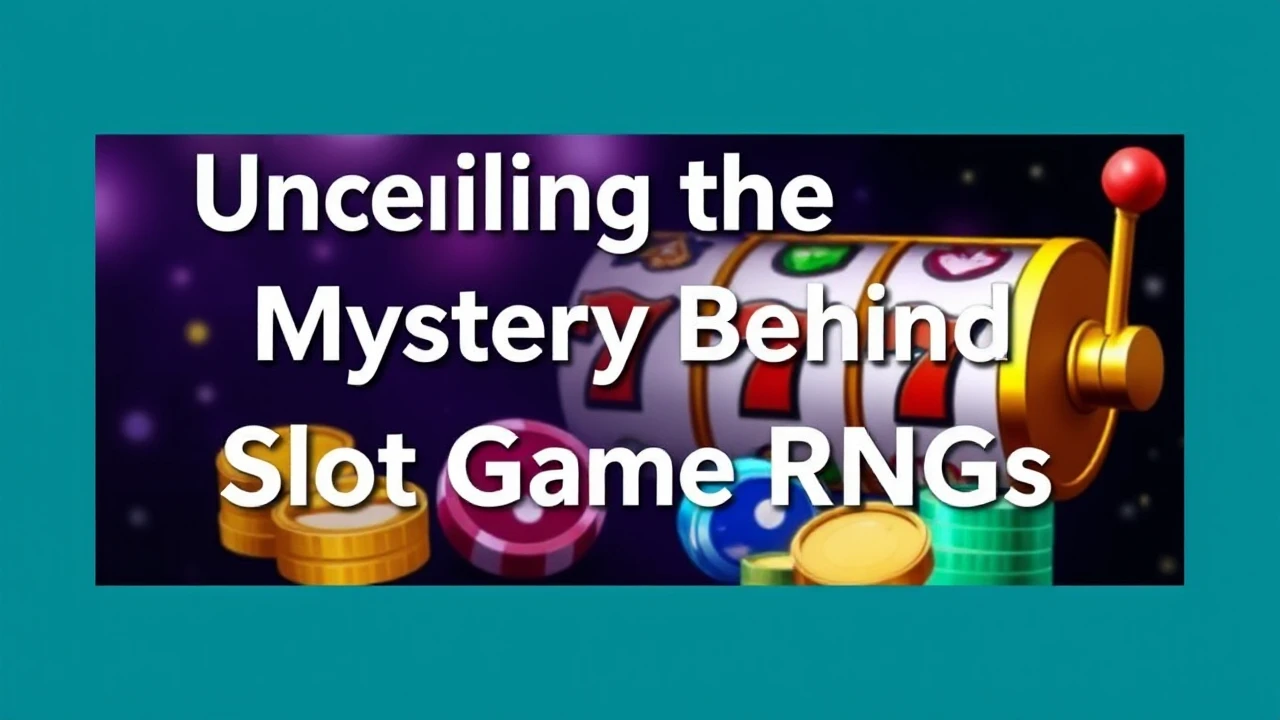 Unveiling the Mystery Behind Slot Game RNGs