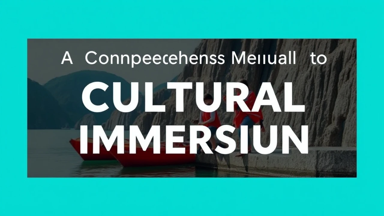 A Comprehensive Manual to Cultural Immersion: Embracing Local Traditions While Traveling