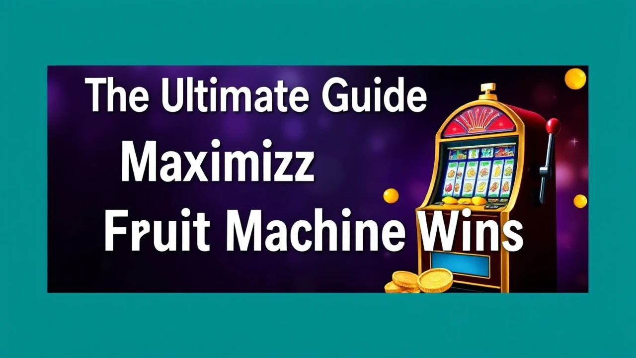 The Ultimate Guide to Maximizing Your Fruit Machine Wins