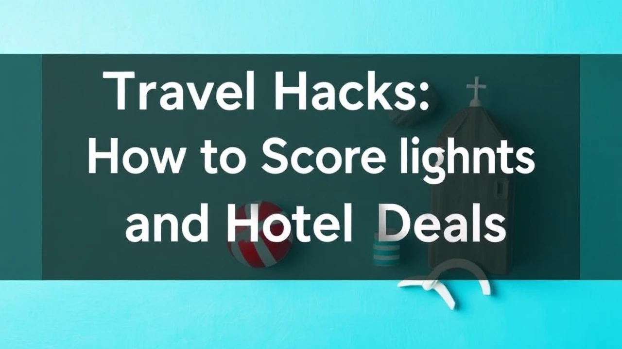 Travel Hacks: How to Score Cheap Flights and Hotel Deals